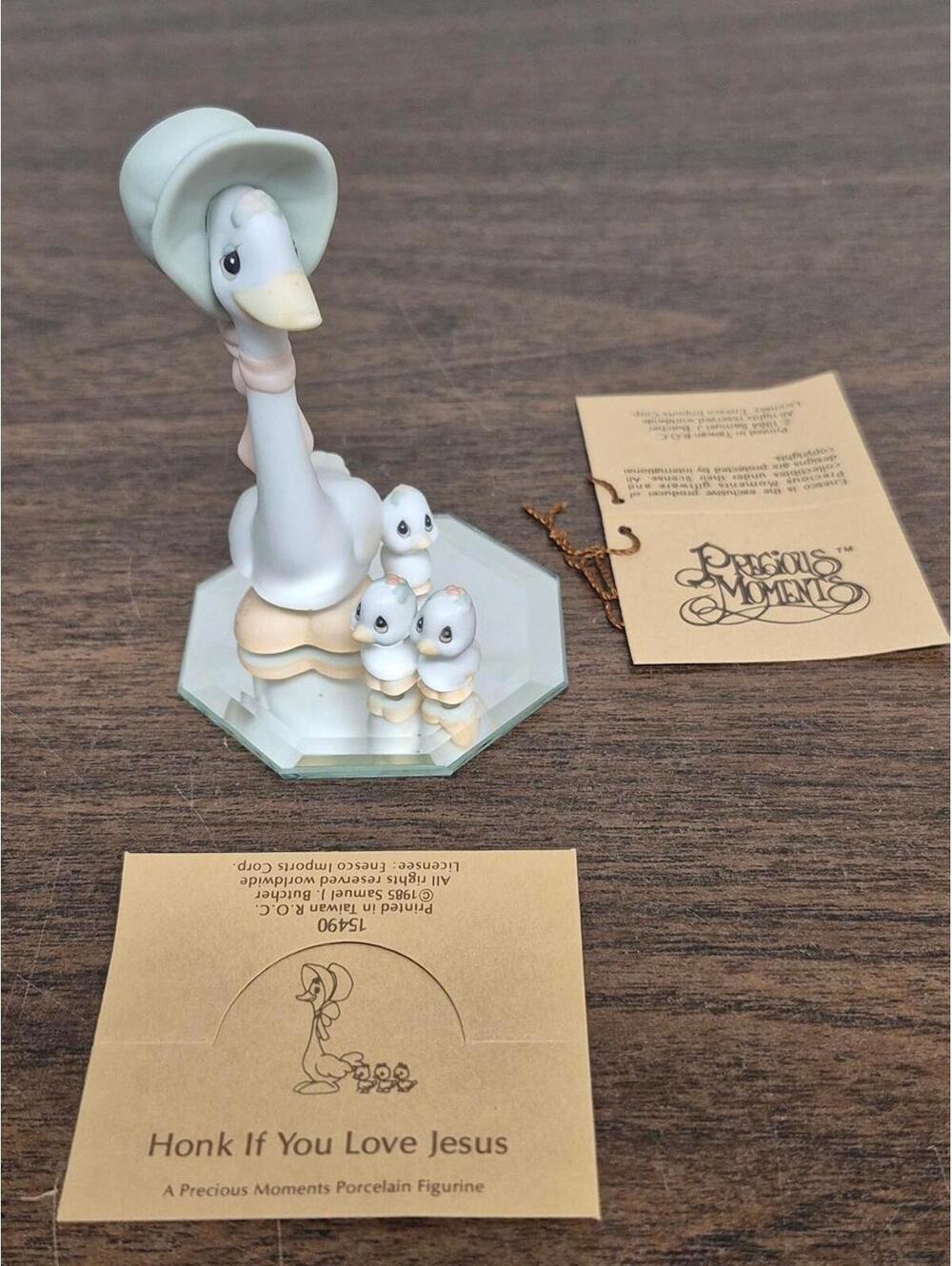 Precious Moments Honk If You Love Jesus Figurine